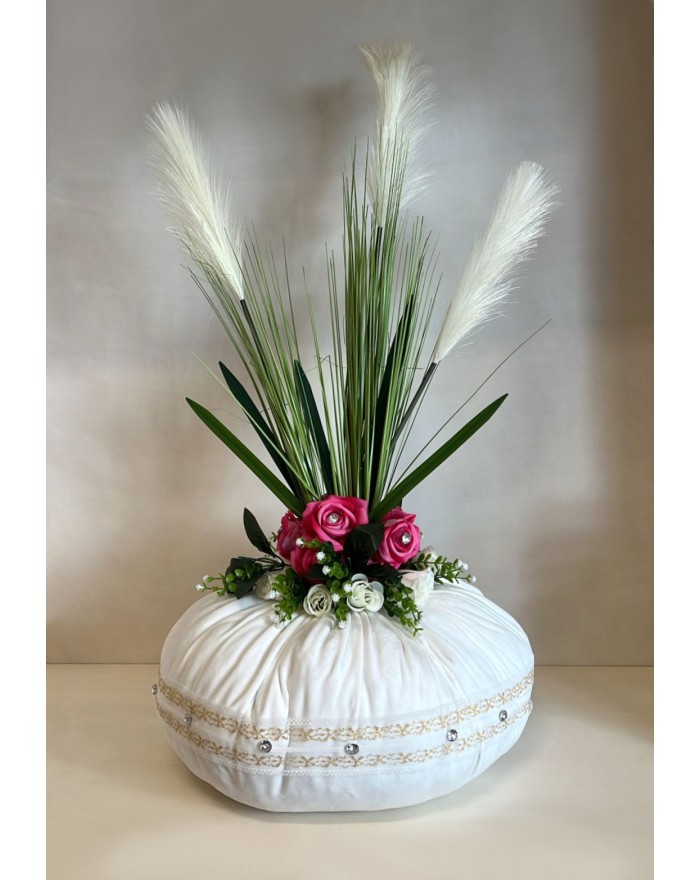 Centrotavola "Flower White"