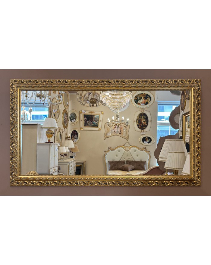 Specchio "Atene" Gold