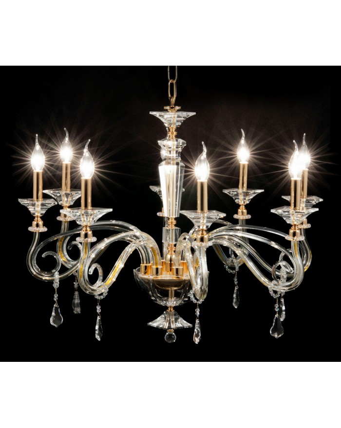 Lampadario "Vie" 8L